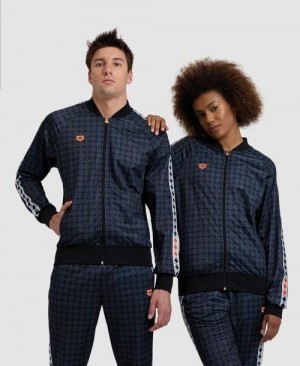 Arena 50th Anniversary Black Relax Iv Jacket Jacken Herren Schwarz Mehrfarbig Weiß Schwarz | 304721HBY