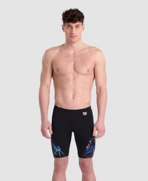 Arena All Over Jammer Jammer Herren Schwarz Mehrfarbig | 598430YPX
