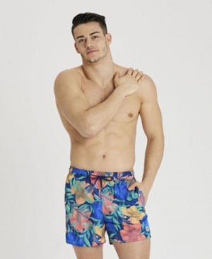 Arena Allover Beach Short Kurze Hose Herren Mehrfarbig | 597046WME