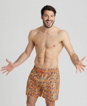 Arena Allover Print Beach Boxer Unterwäsche Herren Mehrfarbig | 716490RKP