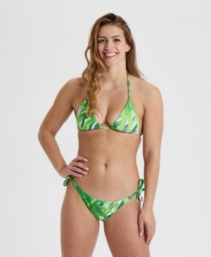 Arena Allover Triangle Bikini Bikini Damen Mehrfarbig | 824367YUO