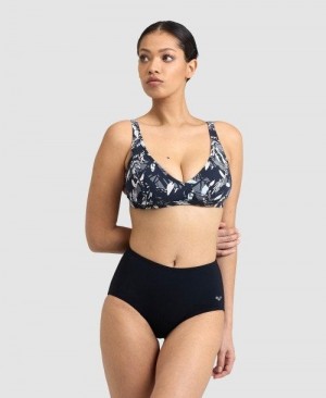 Arena Bodylift Francy Two Piece Bademode Damen Schwarz Weiß Mehrfarbig | 209641DRQ