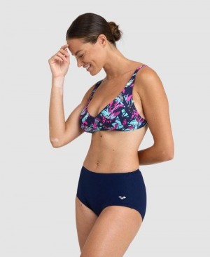 Arena Bodylift Francy Two Piece Bademode Damen Navy Rosa Mehrfarbig | 492863SEI