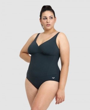 Arena Bodylift Maura U Back Plus One Piece Body Damen Mehrfarbig | 921407QAN