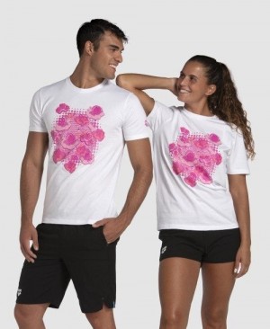 Arena Breast Cancer Awareness Collection T-shirt Kurze Hose Damen Mehrfarbig | 203819ORC