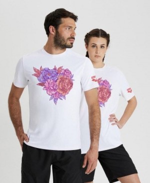 Arena Breast Cancer Tee T-shirts Herren Mehrfarbig | 016983TUF