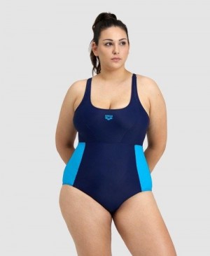 Arena Control Panel Pro Back Plus One Piece Body Damen Mehrfarbig | 875432FNS