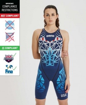 Arena Core Fx Open Back Bademode Damen Mehrfarbig | 520471BTG