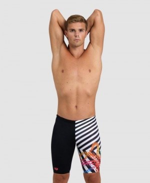 Arena Crazy Jammer Jammer Herren Schwarz Weiß Mehrfarbig | 960328XNJ