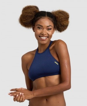 Arena Crop Think Top Oberteil Damen Mehrfarbig | 185760CEY