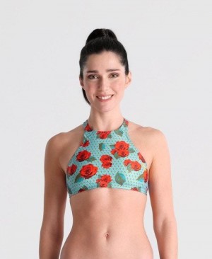 Arena Crop Think Top Oberteil Damen Mehrfarbig | 786541BHN