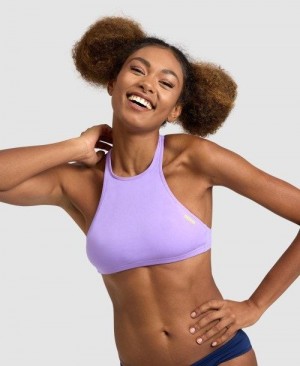 Arena Crop Think Top Oberteil Damen Mehrfarbig | 751683HFQ