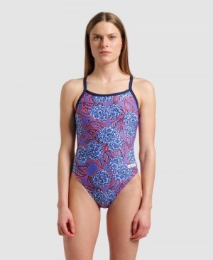 Arena Hydrangea Bouquet Challenge Back One Piece Body Damen Mehrfarbig | 714836NOH