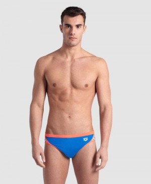 Arena Icons Brief Slip Herren Blau Hellkoralle | 871456FQW