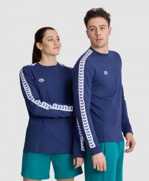 Arena Icons Long Sleeve Shirt Kurze Hose Damen Mehrfarbig | 298475XKM
