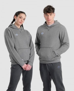 Arena Icons Solid Hooded Sweatshirt Pullover Herren Weiß Schwarz | 813692XJM