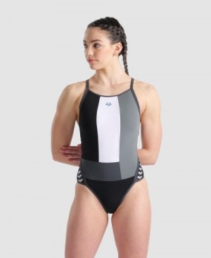 Arena Icons Super Fly Back Panel One Piece Body Damen Schwarz | 638459GLT