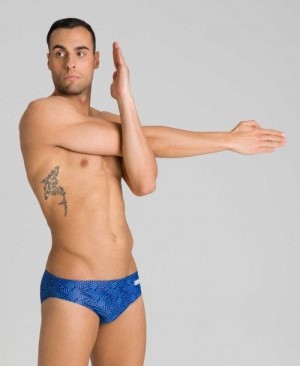 Arena Kikko Brief Slip Herren Navy Mehrfarbig Navy | 317654LVD