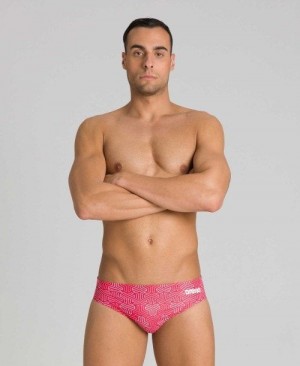 Arena Kikko Brief Slip Herren Rot Mehrfarbig Rot | 583402QGX