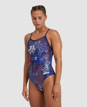 Arena Kikko Pro Light Drop Back One Piece Body Damen Mehrfarbig | 021594GPV