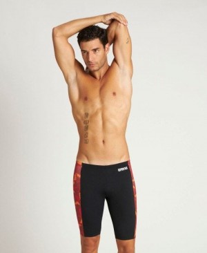 Arena Lightning Colors Jammer Jammer Herren Schwarz Rot Mehrfarbig | 316429TIL