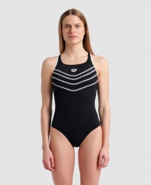 Arena Losange V Pro Back One Piece Body Damen Mehrfarbig | 428639IAS