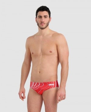 Arena Marbled Brief Slip Herren Mehrfarbig | 095734LSZ