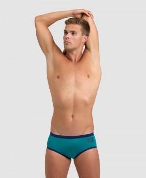 Arena One Big Logo Brief Slip Herren Mehrfarbig | 195764SQG