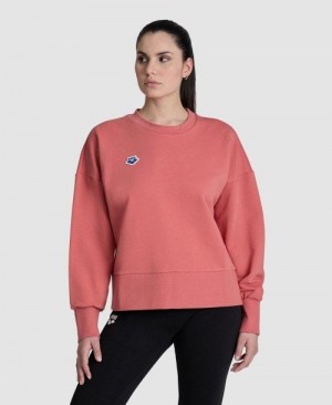 Arena Oversized Crew Neck Bademode Damen Mehrfarbig | 957814KAN