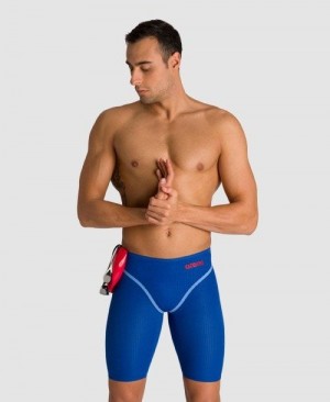 Arena Powerskin Carbon Core Fx Jammer Jammer Herren Blau | 684903IVA