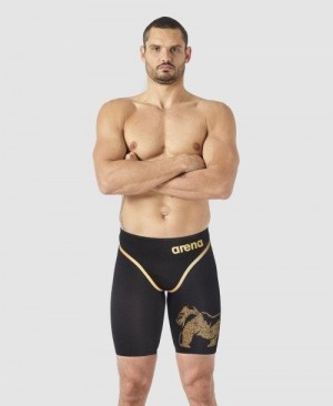 Arena Powerskin Carbon Core Fx Limited Edition Manaudou Jammer - Not Ncaa/High School Compliant Jammer Herren Dunkelgrau | 132965YJV