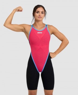 Arena Powerskin Carbon Glide Berries Limited Edition Berries Closed Back Bademode Damen Dunkelgrau | 235481UTW