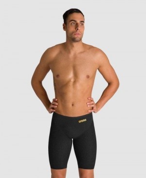 Arena Powerskin Carbon Glide Jammer Jammer Herren Schwarz Gold | 106245KJH