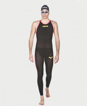 Arena Powerskin R-evo+ Open Water Suit - Closed Back Bademode Herren Mehrfarbig | 406129DJR
