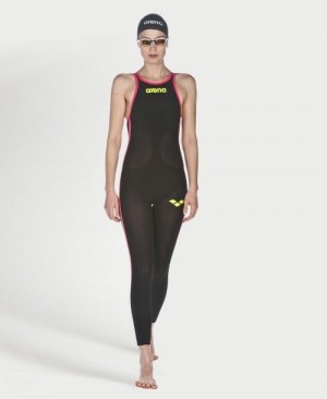 Arena Powerskin R-evo+ Open Water Suit - Open Back Bademode Damen Mehrfarbig | 583047EQD