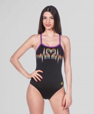 Arena Pride Light Drop Back - Maxlife Bademode Damen Hell | 754206DNF