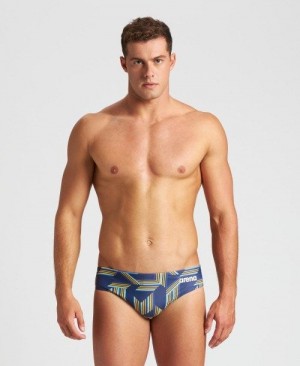 Arena Puzzled Brief Slip Herren Mehrfarbig | 926017ORV