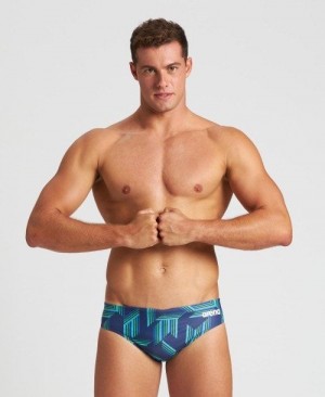 Arena Puzzled Brief Slip Herren Mehrfarbig | 921738CAM