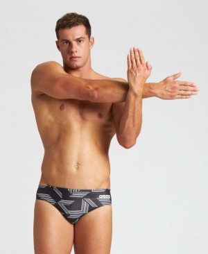 Arena Puzzled Brief Slip Herren Mehrfarbig | 908164QYJ