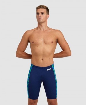 Arena Ride The Wave Jammer Jammer Herren Navy Navy Grün | 159043DKZ