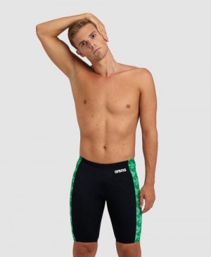 Arena Ride The Wave Jammer Jammer Herren Schwarz Grün | 904128JXD