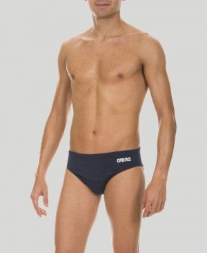 Arena Skys Brief - Maxlife Slip Herren Navy Metal Silber | 092437VNU