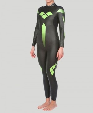 Arena Triwetsuit Full Neoprenanzug Damen Schwarz | 219056STJ